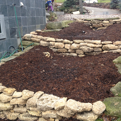 rain garden wall